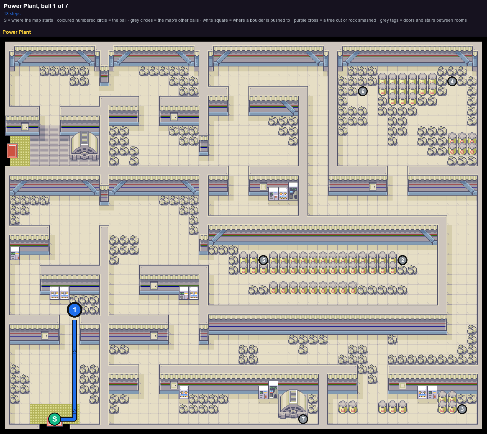 Power Plant: the walk from its start to Poké Ball 1