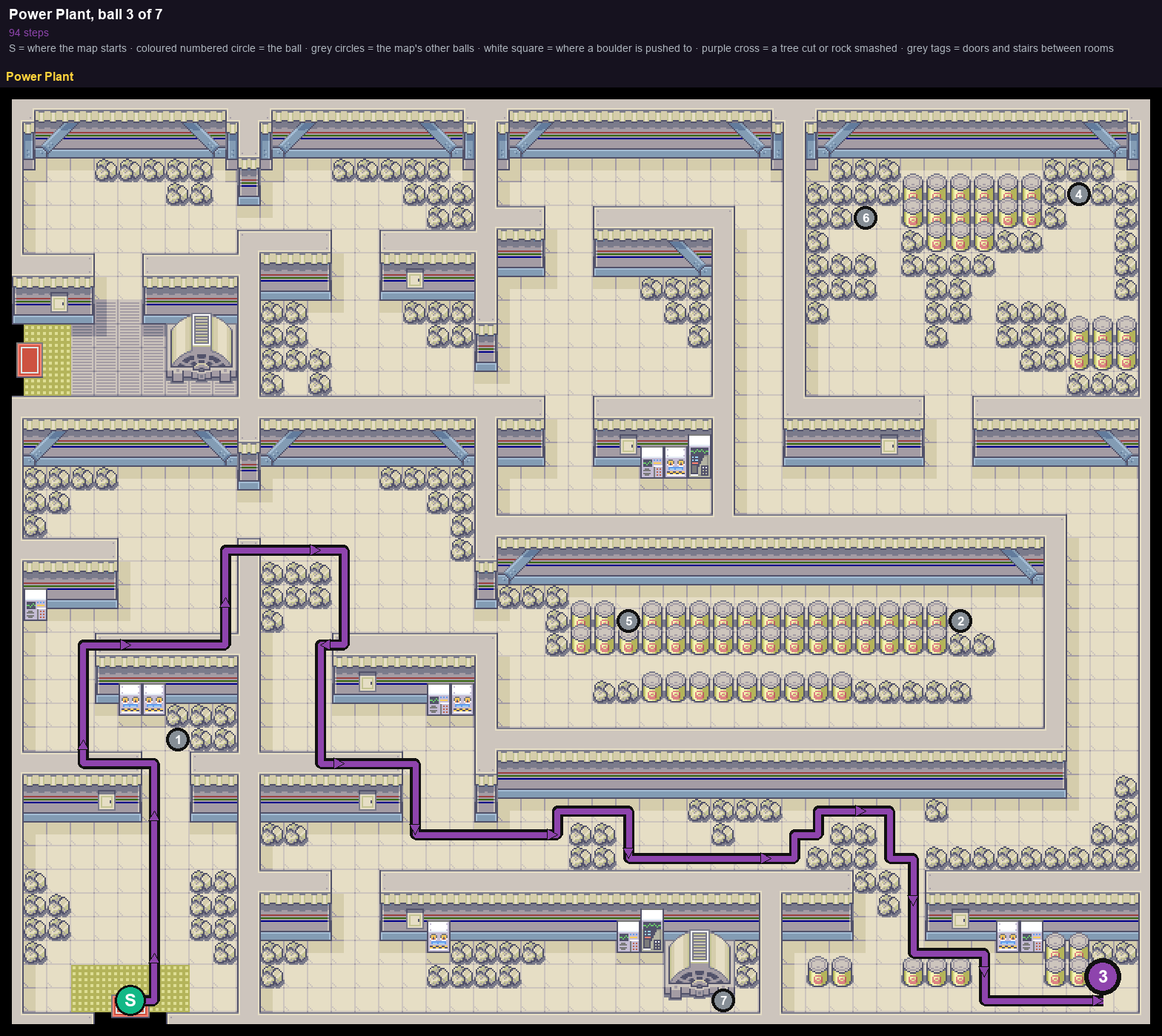 Power Plant: the walk from its start to Poké Ball 3