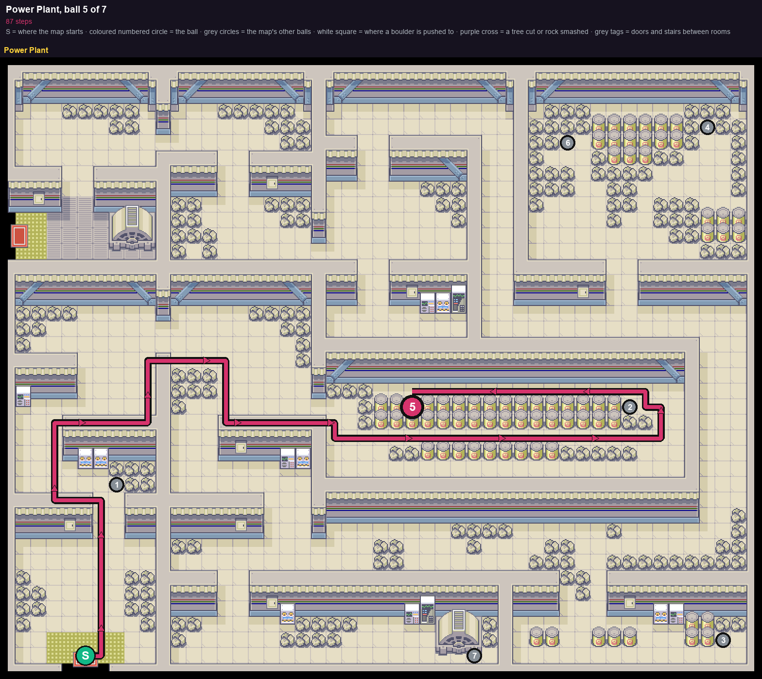 Power Plant: the walk from its start to Poké Ball 5